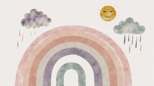 Sunshine & Rainbows Wall Mural