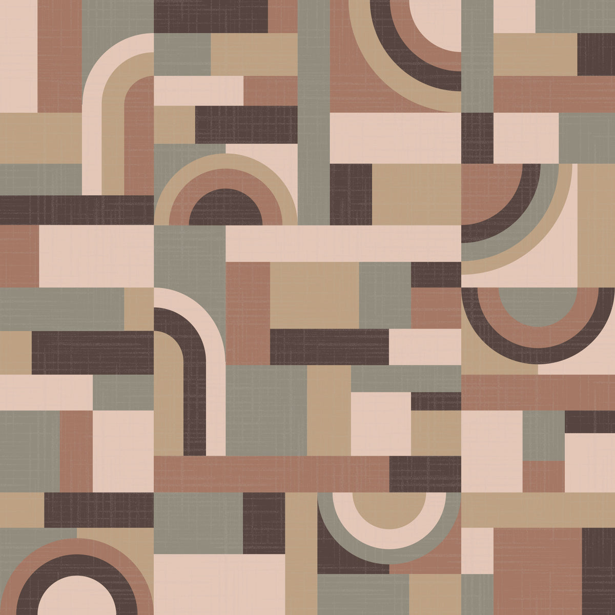 Mocha Mousse Fraseggio Wallpaper⁠ in your room — zoomed