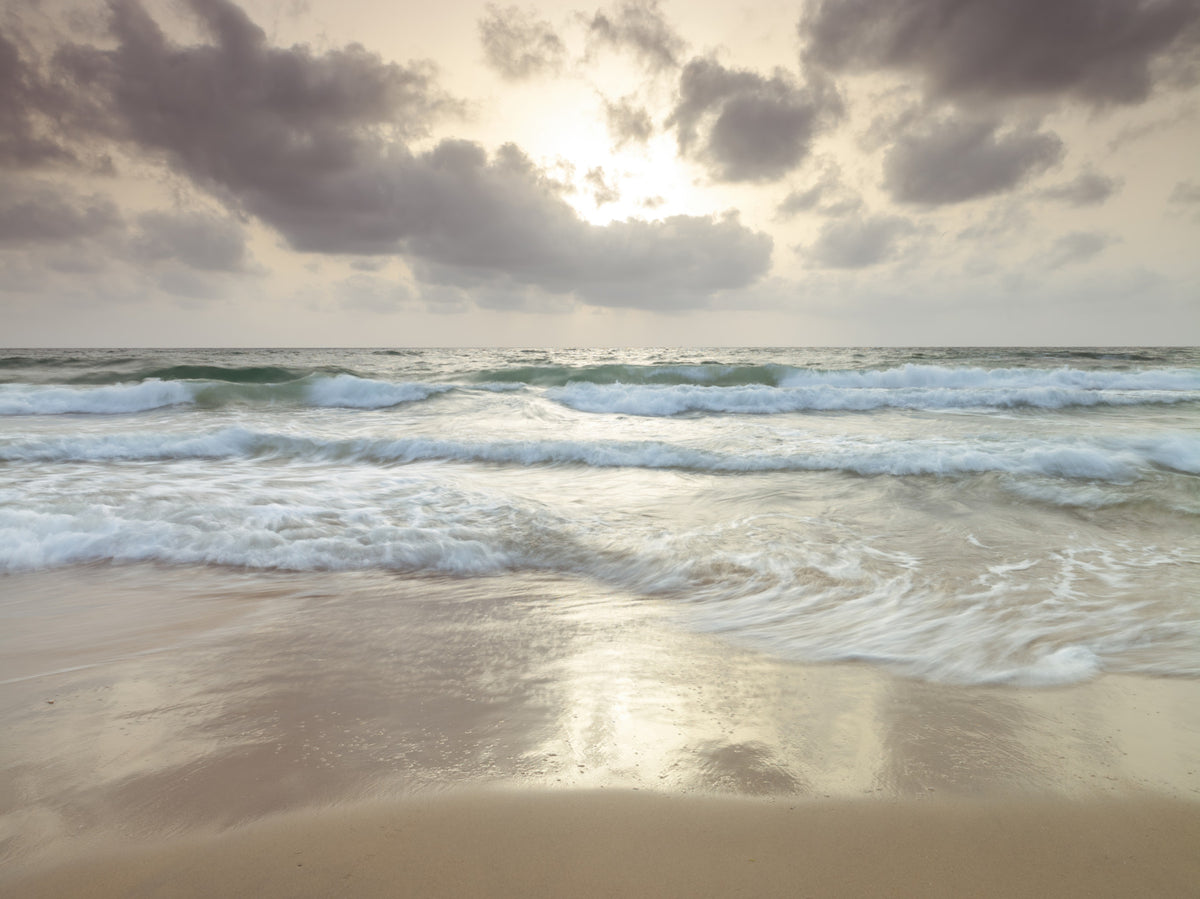 Tranquil beach Wall Mural