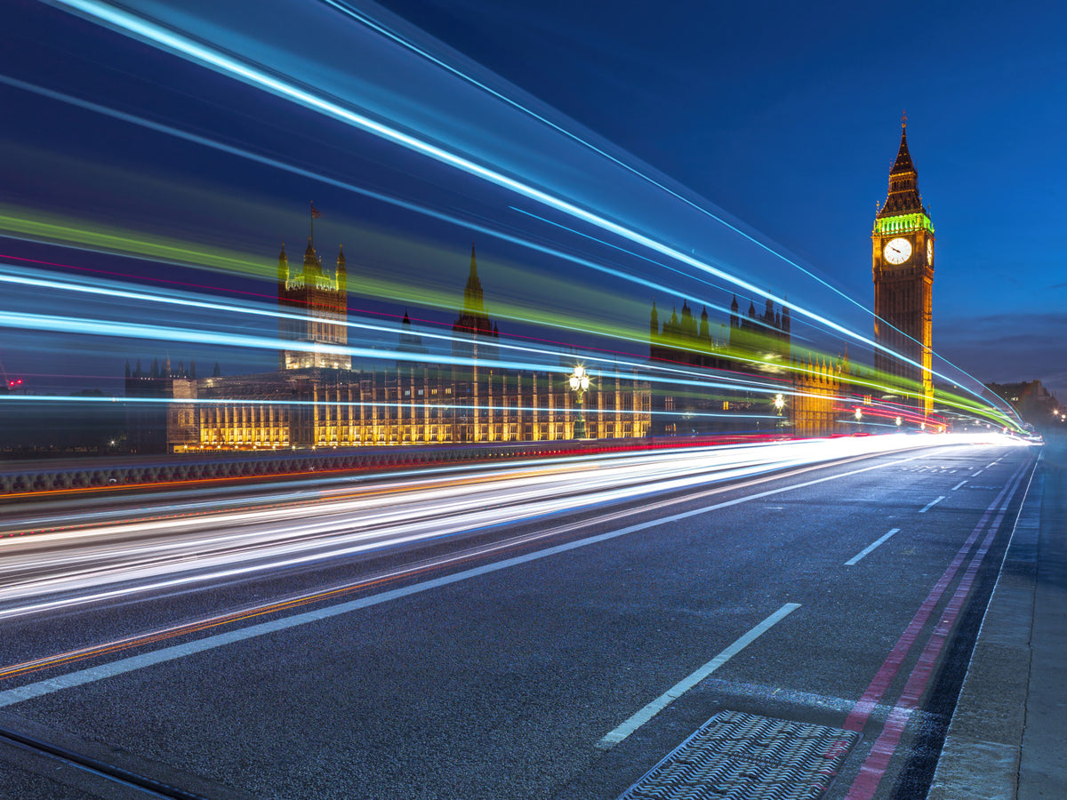 London in Motion Wall Mural