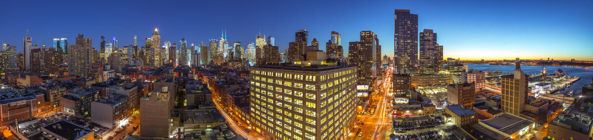 Big Apple Lights Wall Mural