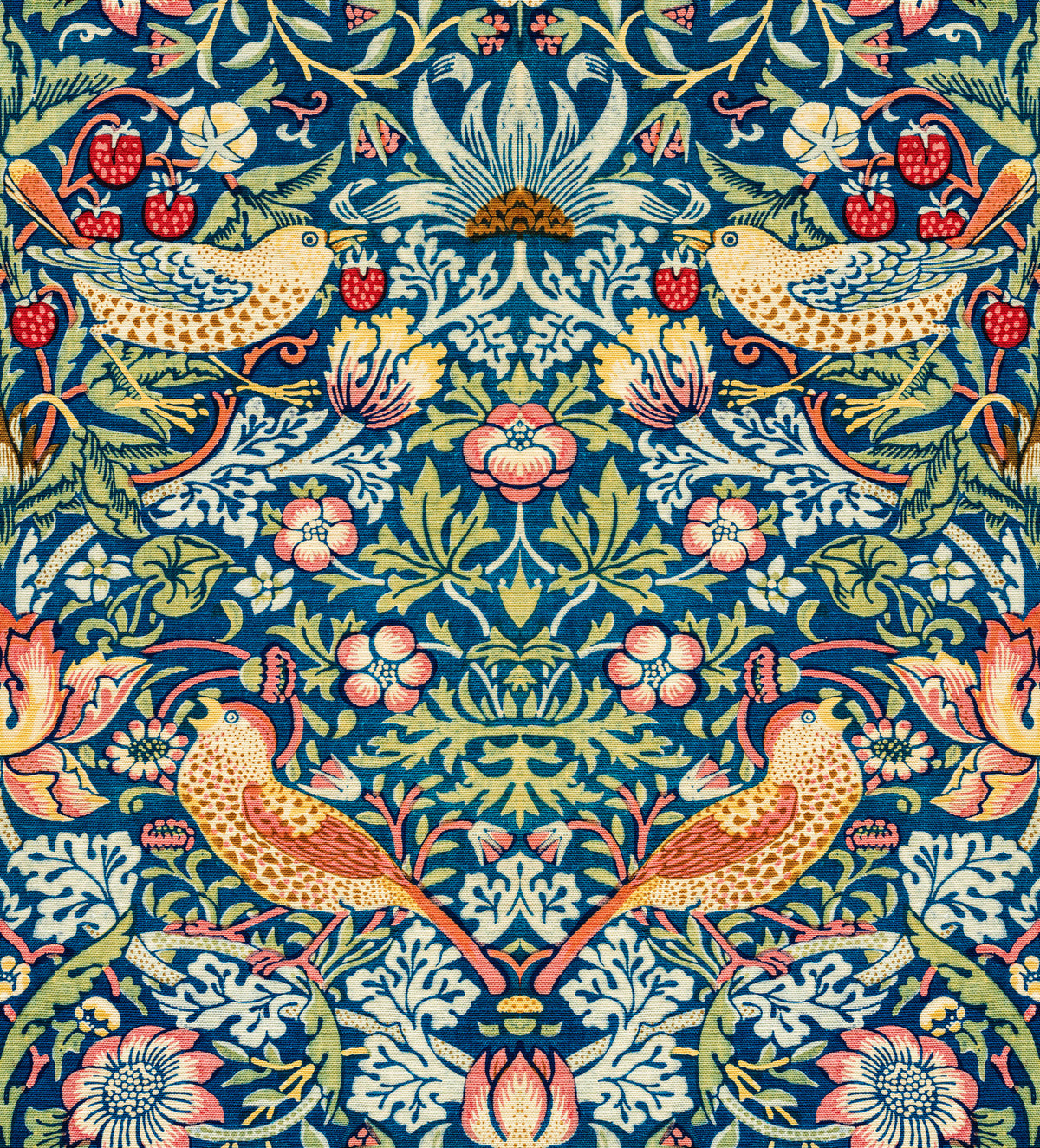 William Morris - The Strawberry Thief  Wallpaper⁠