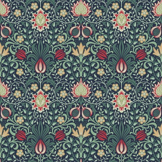 William Morris Persian  Wallpaper⁠