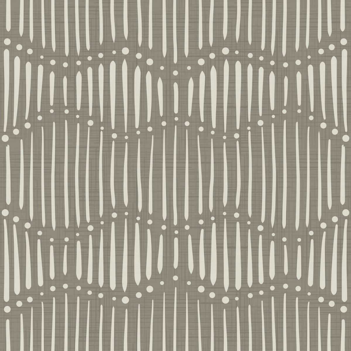 Boho Waves On Laurel Oak Canvas Wallpaper⁠