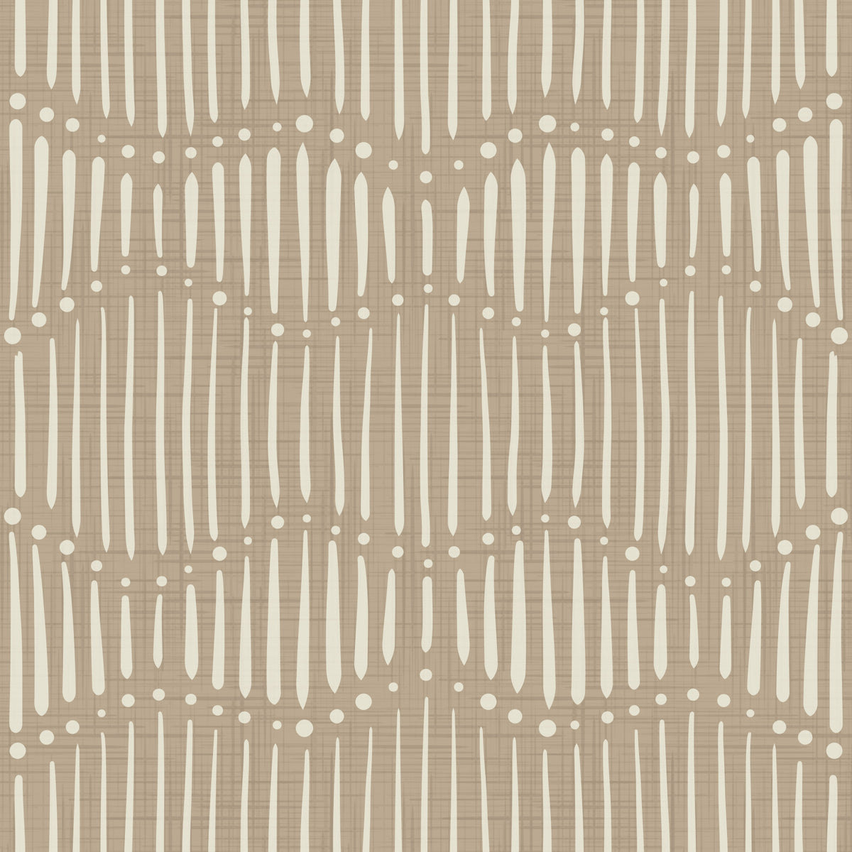 Boho Waves On Safari Canvas Wallpaper⁠ in your room — zoomed