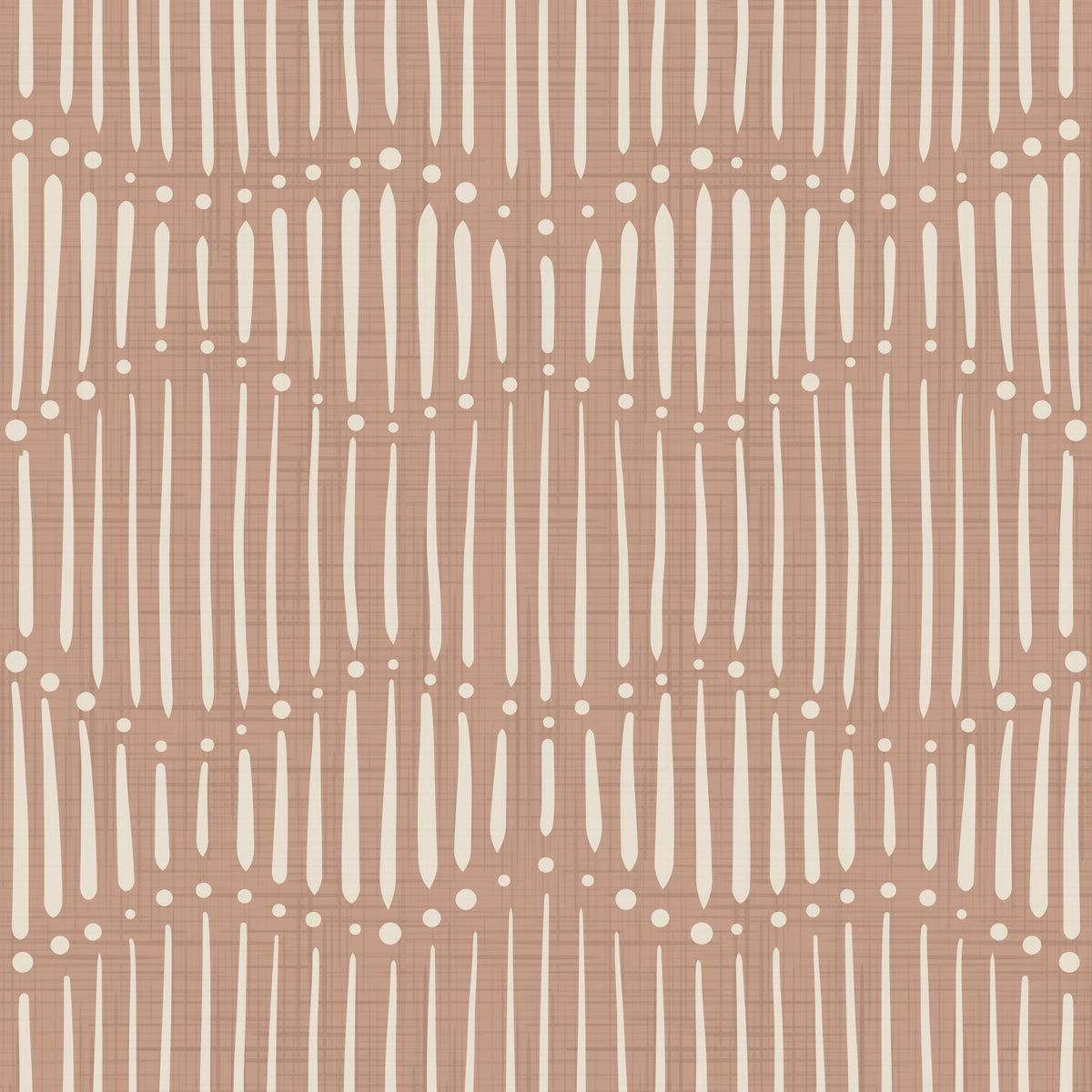 Boho Waves On Sirocco Canvas Wallpaper⁠ in your room — zoomed