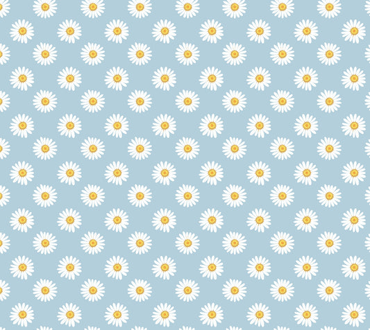 Daisies on Blue Wallpaper⁠