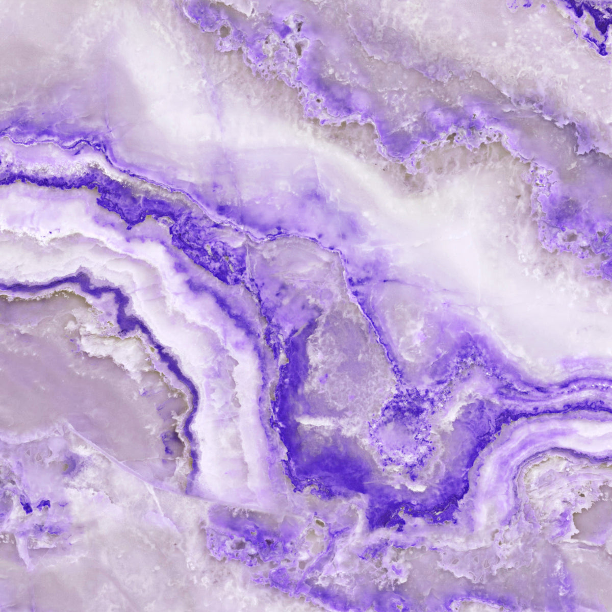 Lavender Flow Wall Mural in your room — zoomed