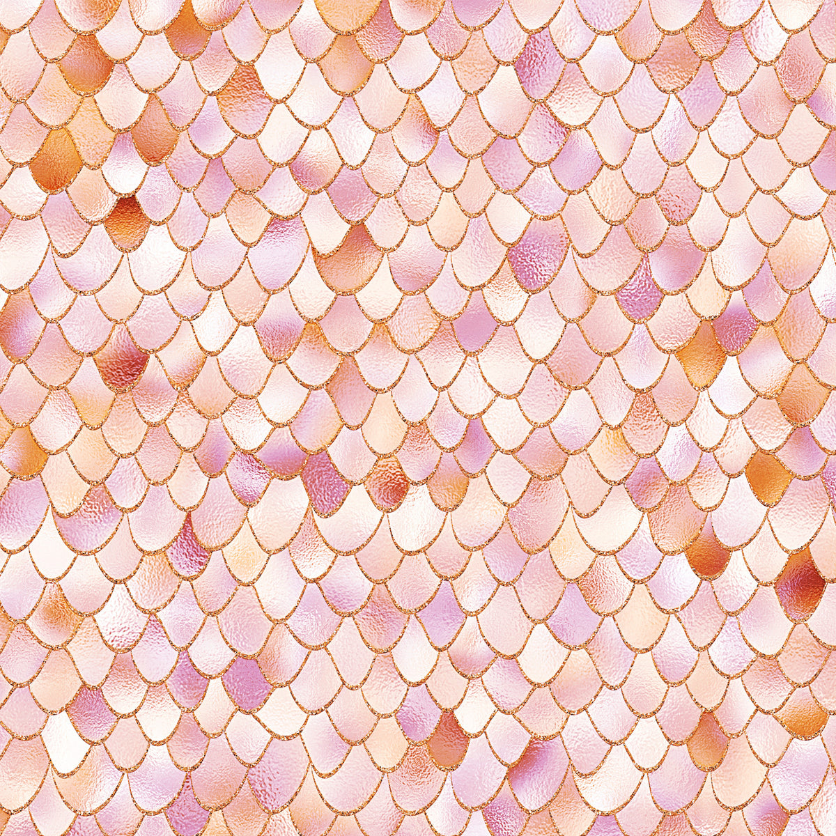 Pastel Mermaid Wall Mural in your room — zoomed
