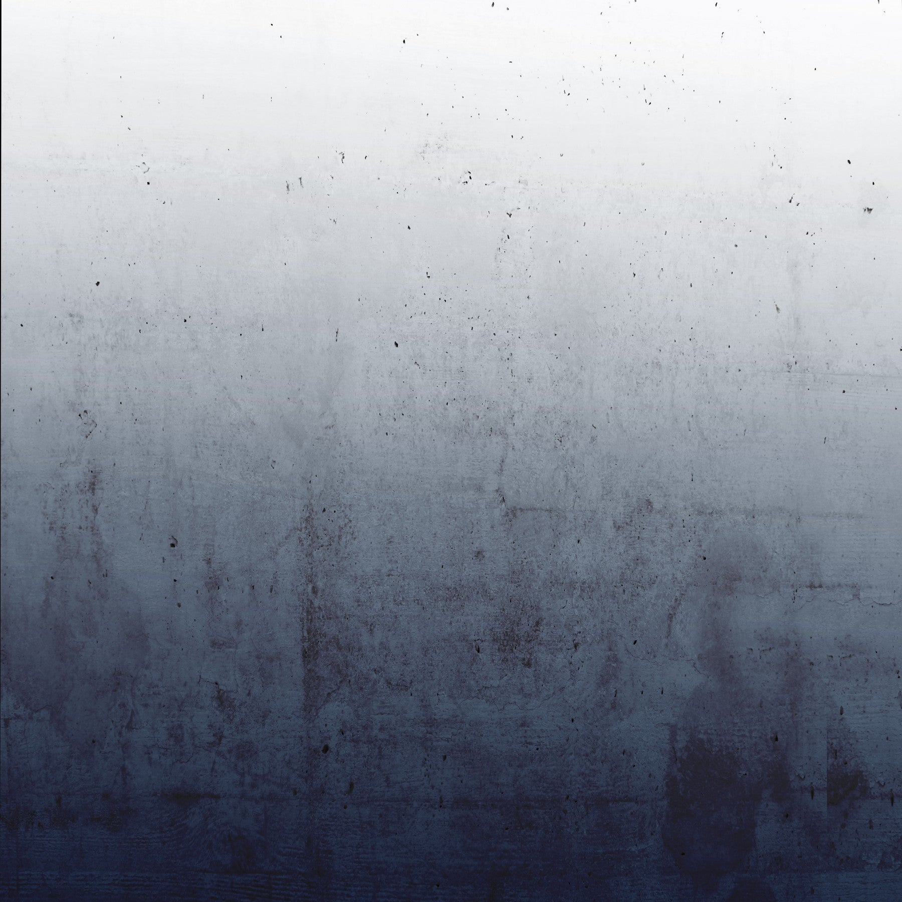 Blue Ombre on Concrete Wall Mural