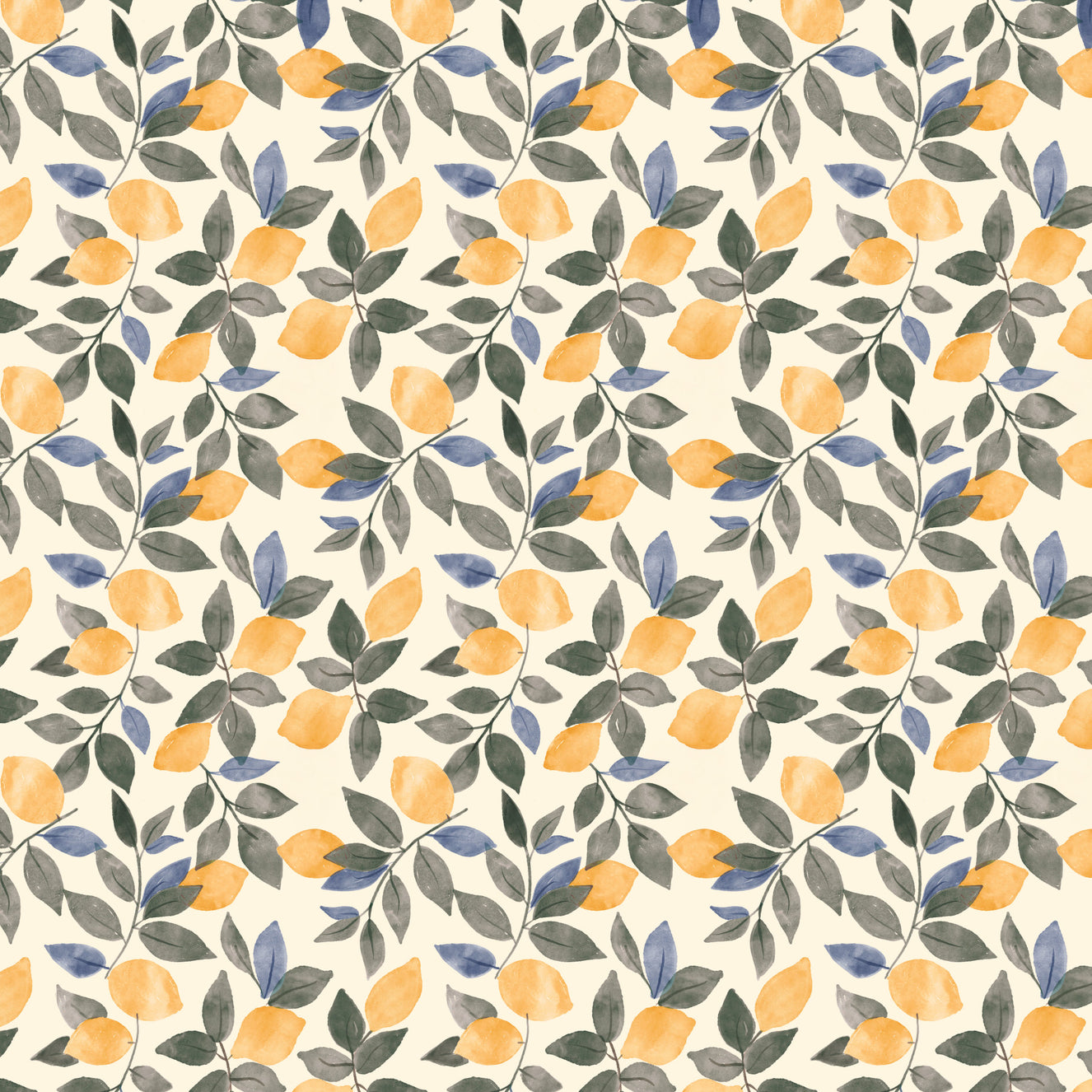 Vintage Lemons Light Theme Wallpaper⁠