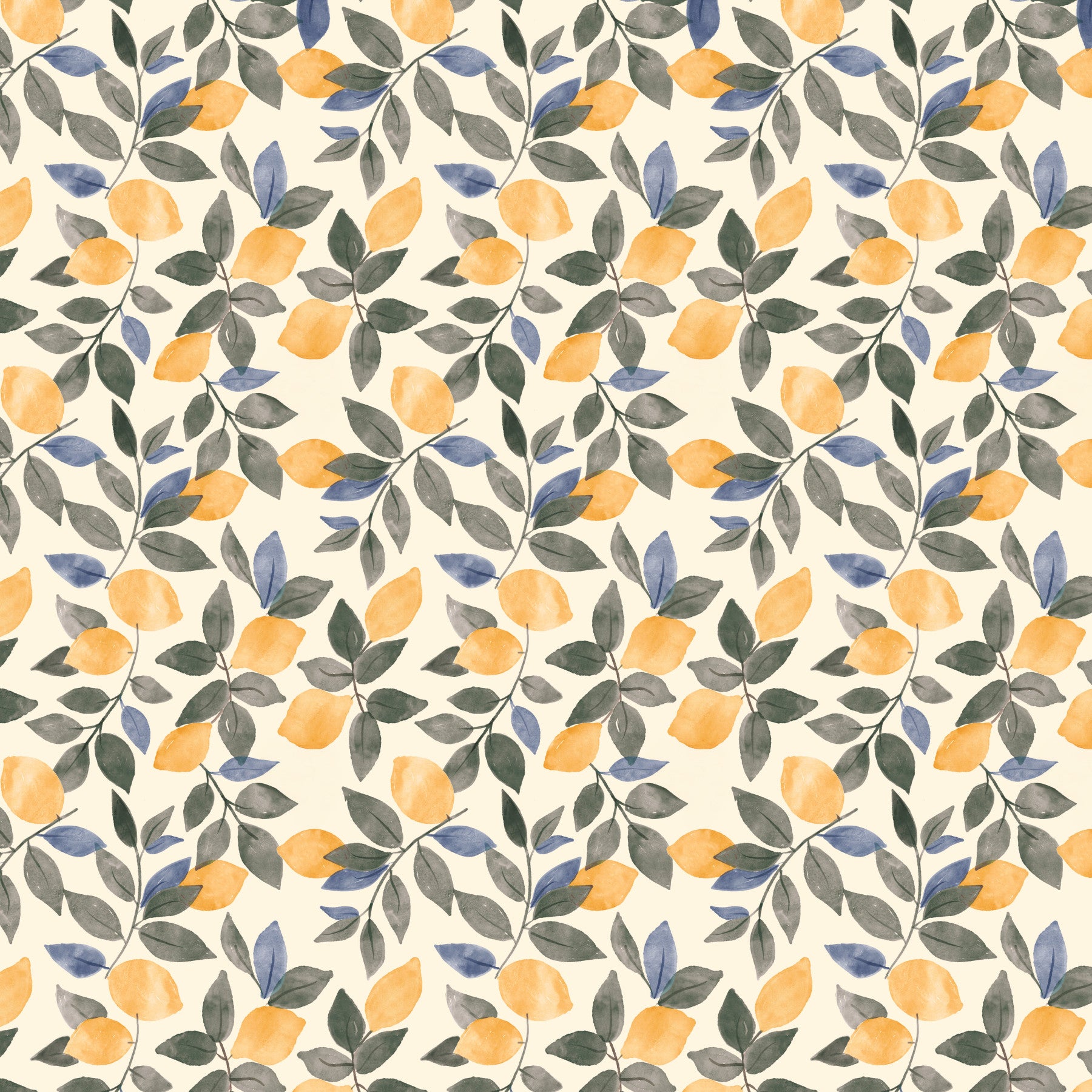 Vintage Lemons Light Theme Wallpaper⁠