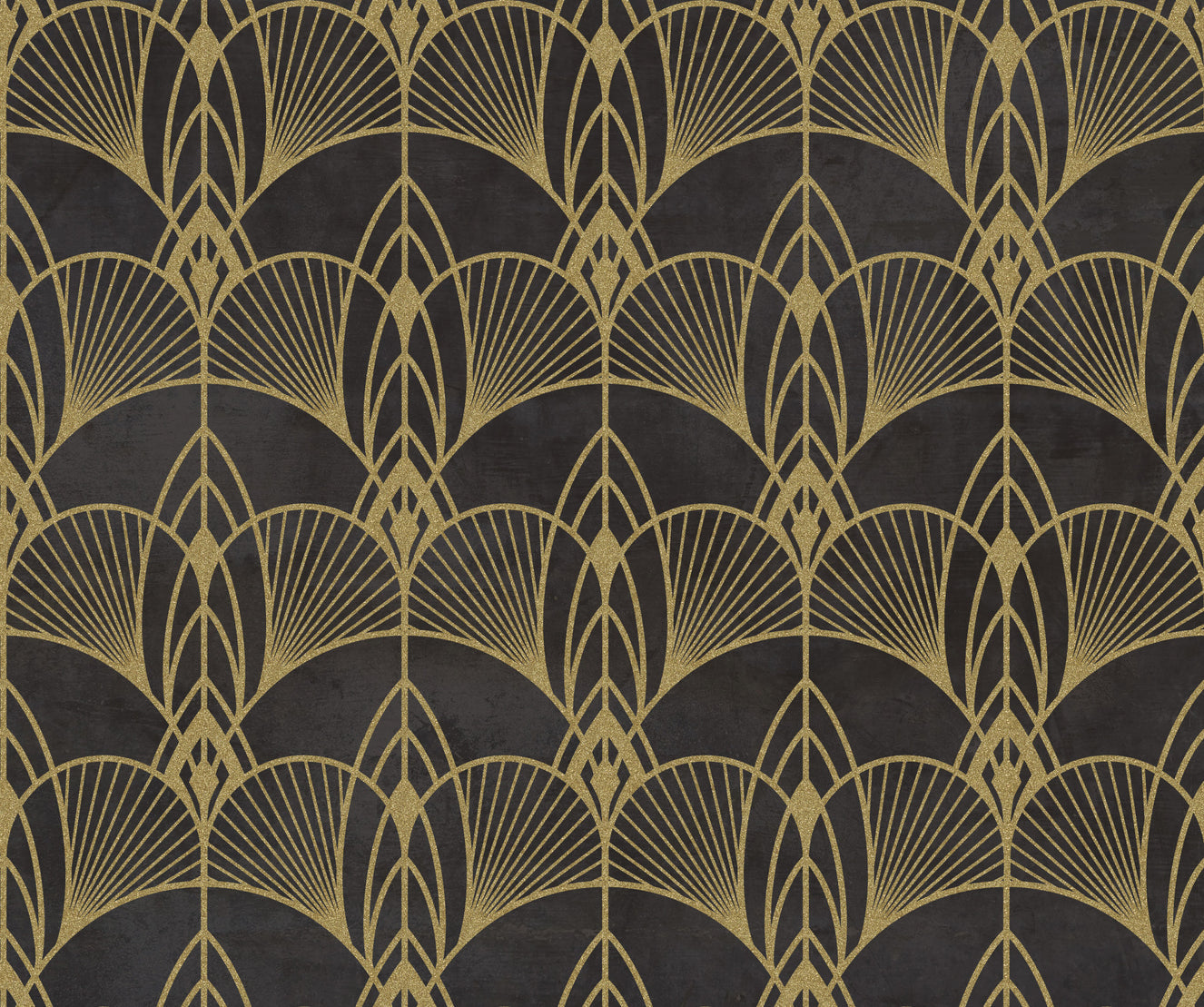 Art Deco Black Glamour Wallpaper⁠