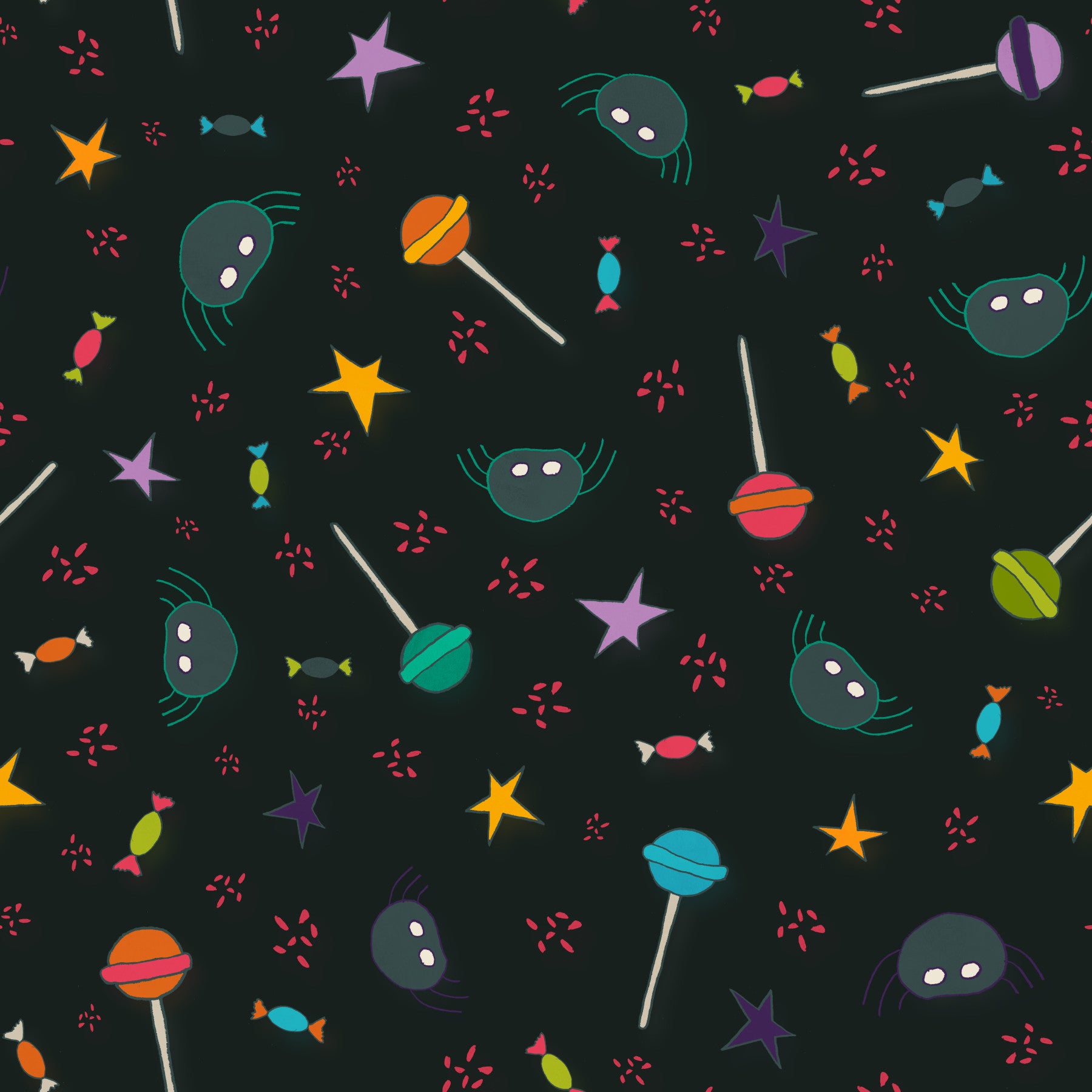 Dark Cosmic Candy  Wallpaper⁠