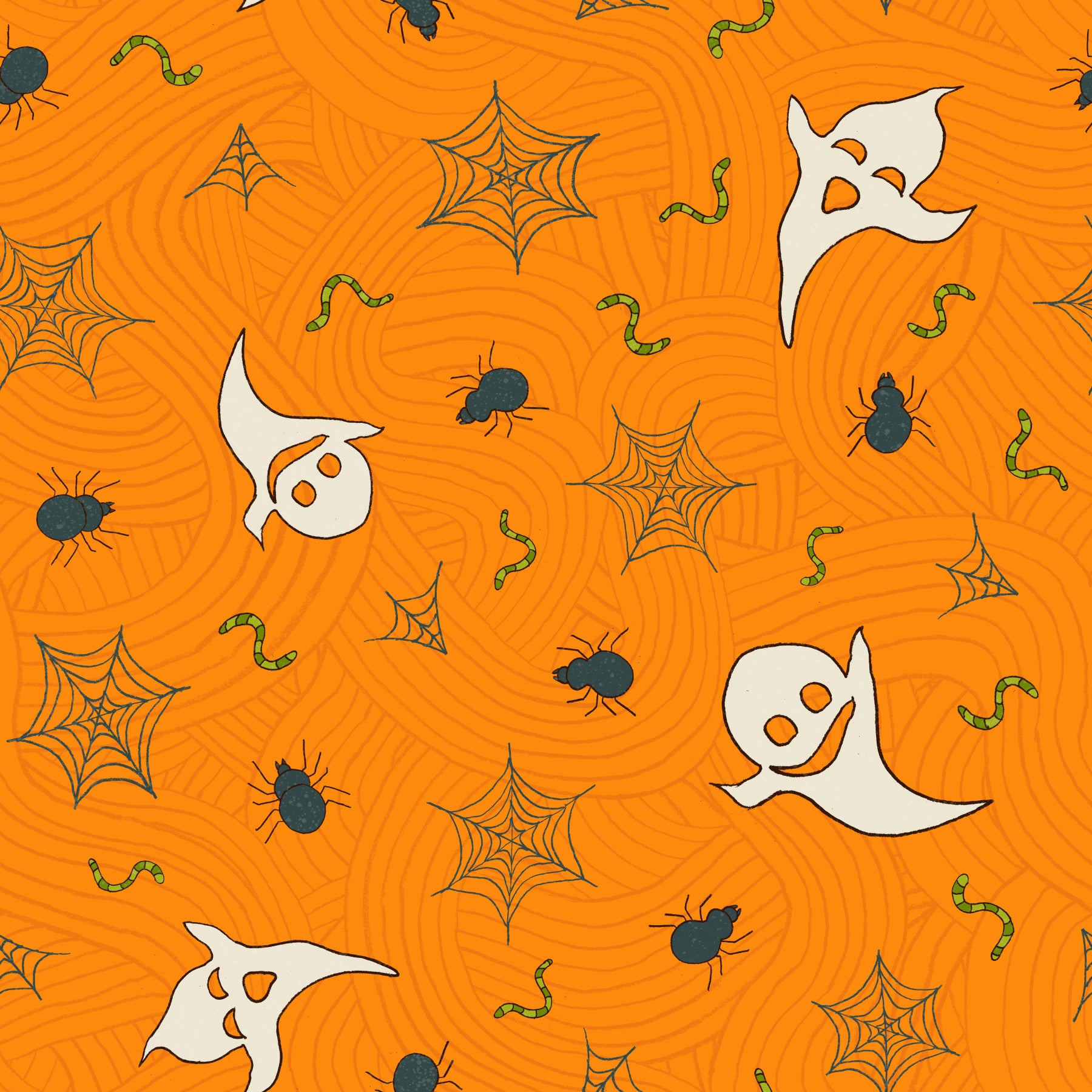 Halloween Haunt Party Wallpaper⁠