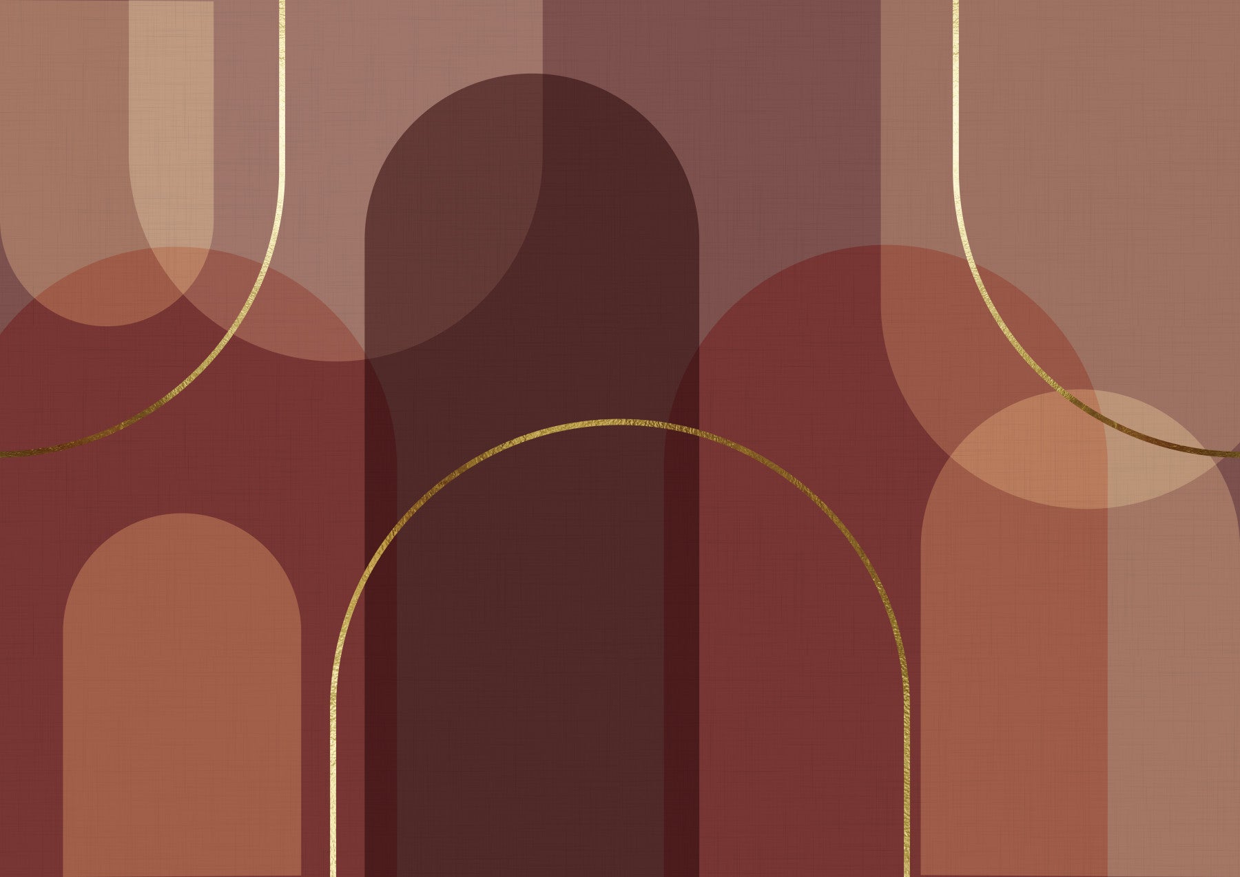 Elegant Earthy Tones Wall Mural