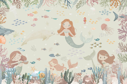 Ocean's Lullaby Wall Mural