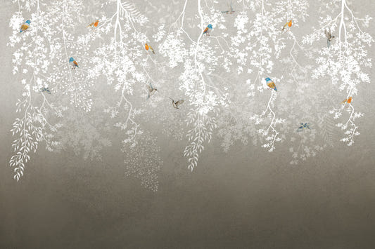 Birds & Blooms Serenity Wall Mural