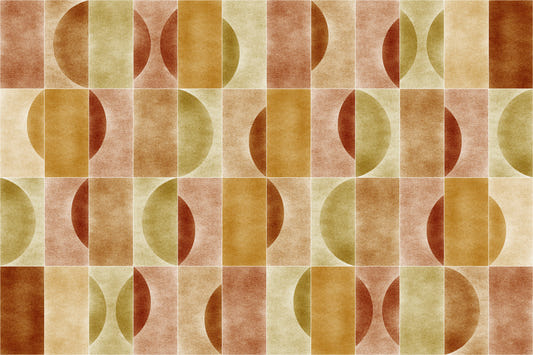 Velluto Earthy Geometry Wall Mural