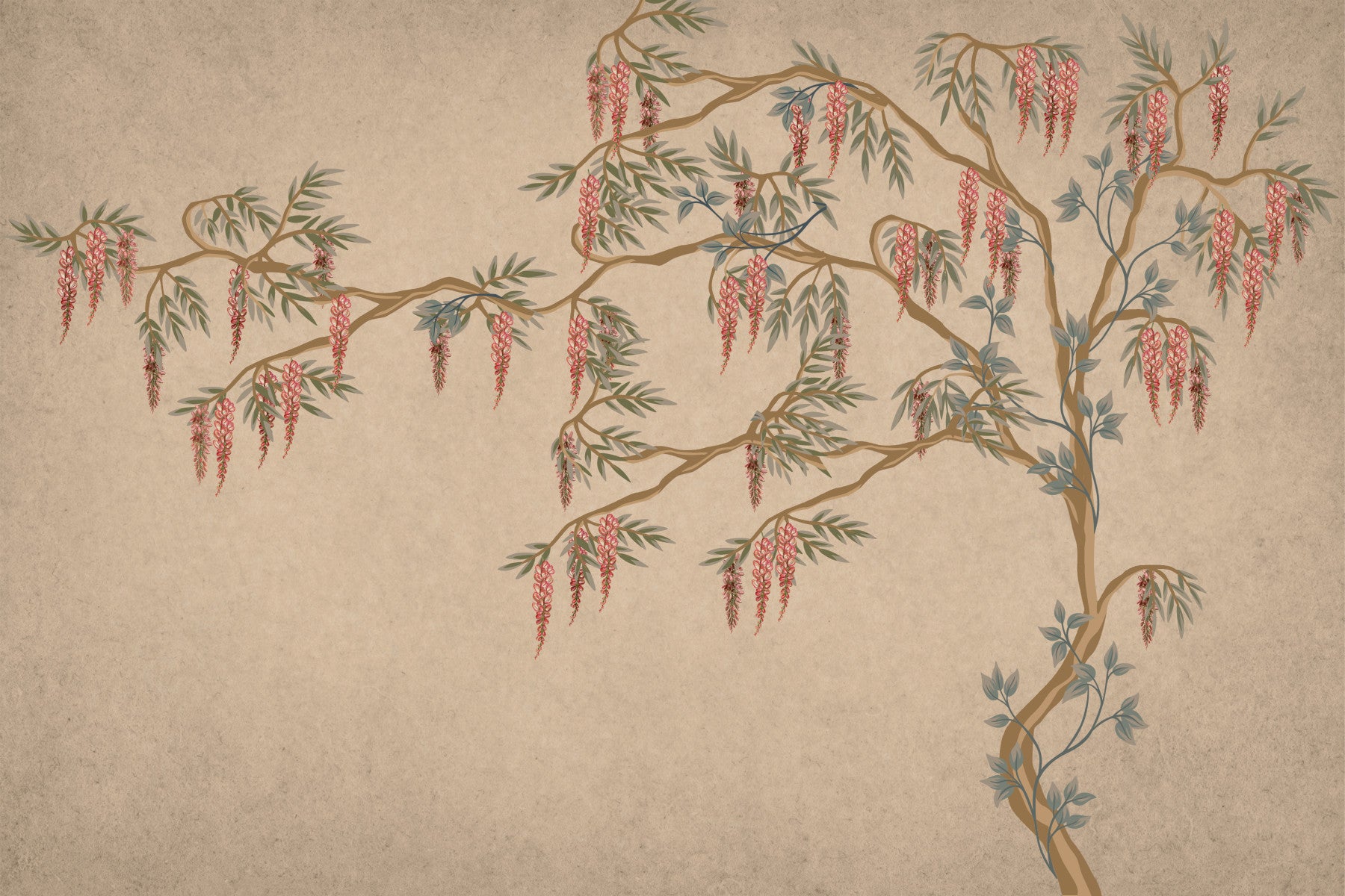 Vintage Bloom Wall Mural