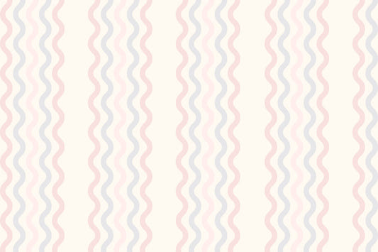 Pastel Wave Rhythm Wall Mural