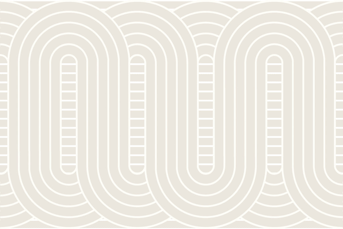 Gentle Curve Wall Mural in your room — zoomed