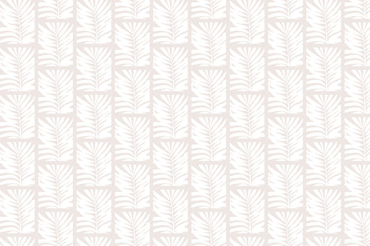 Subtle Palm Canopy Wall Mural