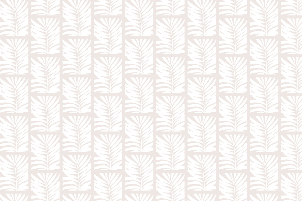 Subtle Palm Canopy Wall Mural