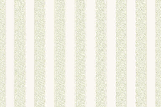 Vintage Vine Stripes Wall Mural