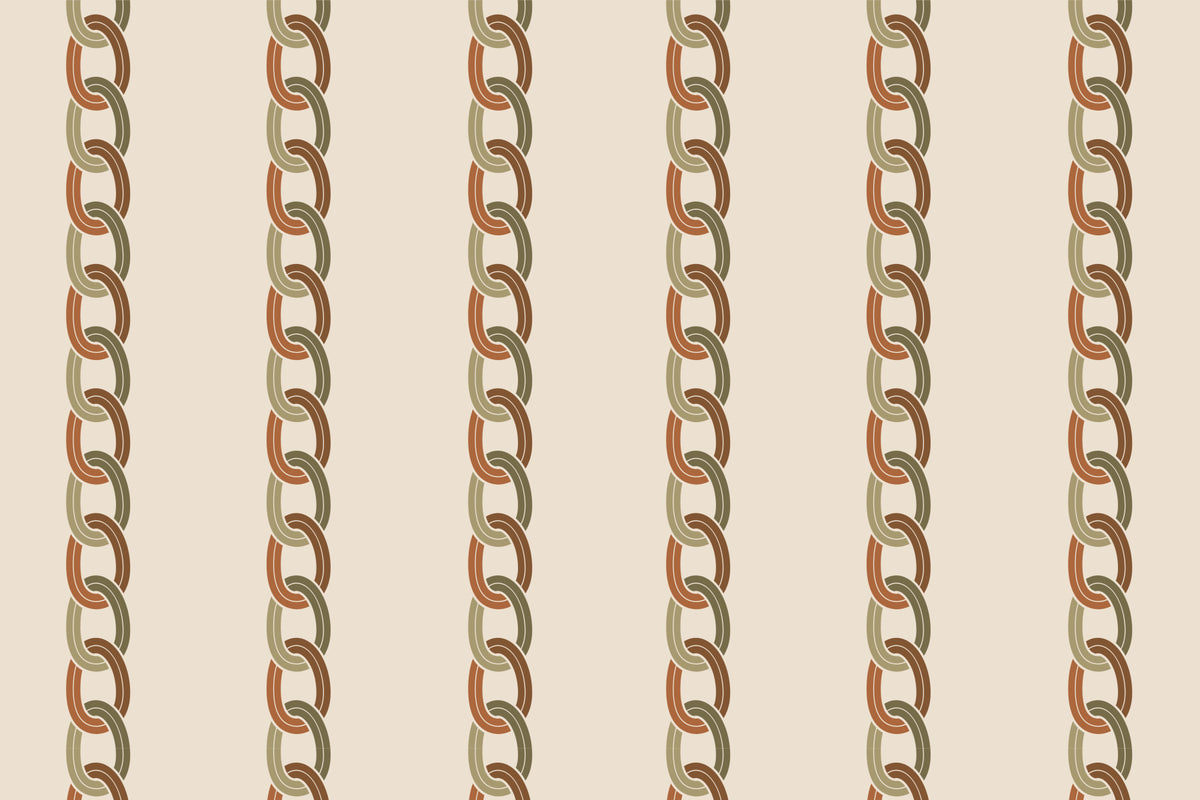 Vintage Chain Link Wallpaper⁠
