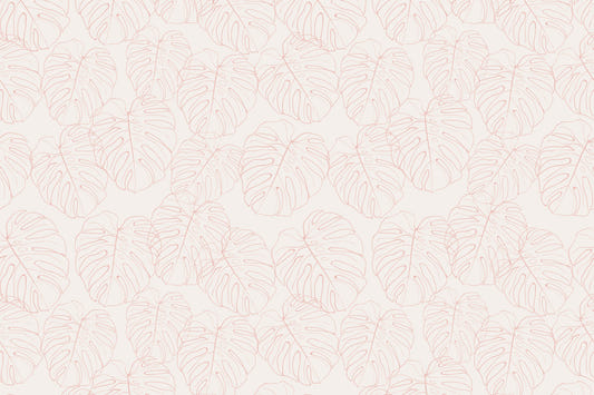 Monstera Blush Wallpaper⁠