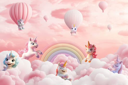 Unicorn Dreamscape Wall Mural
