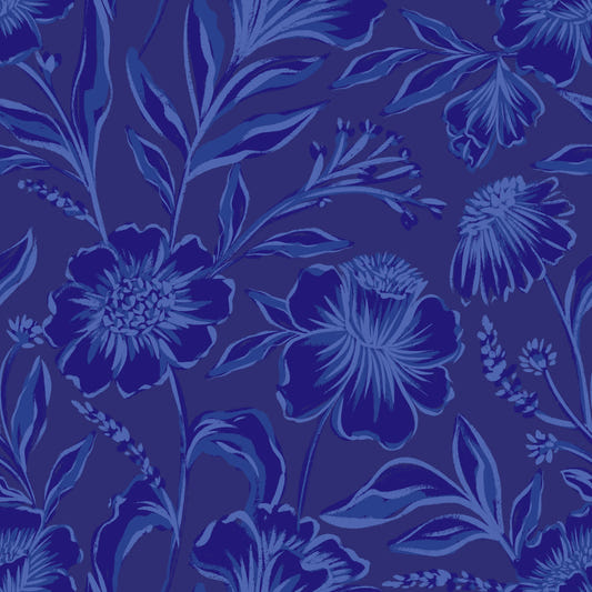 Dark romance Twilight Blooms Wallpaper⁠