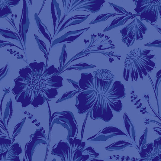 Sapphire Garden Wallpaper⁠