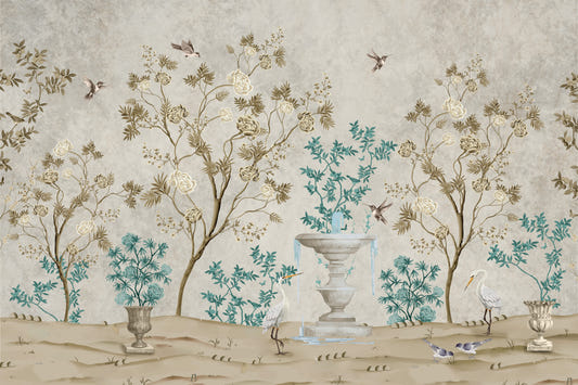 Garden Fable Wall Mural