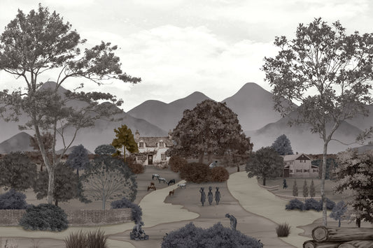 Rural Retreat Wall Mural