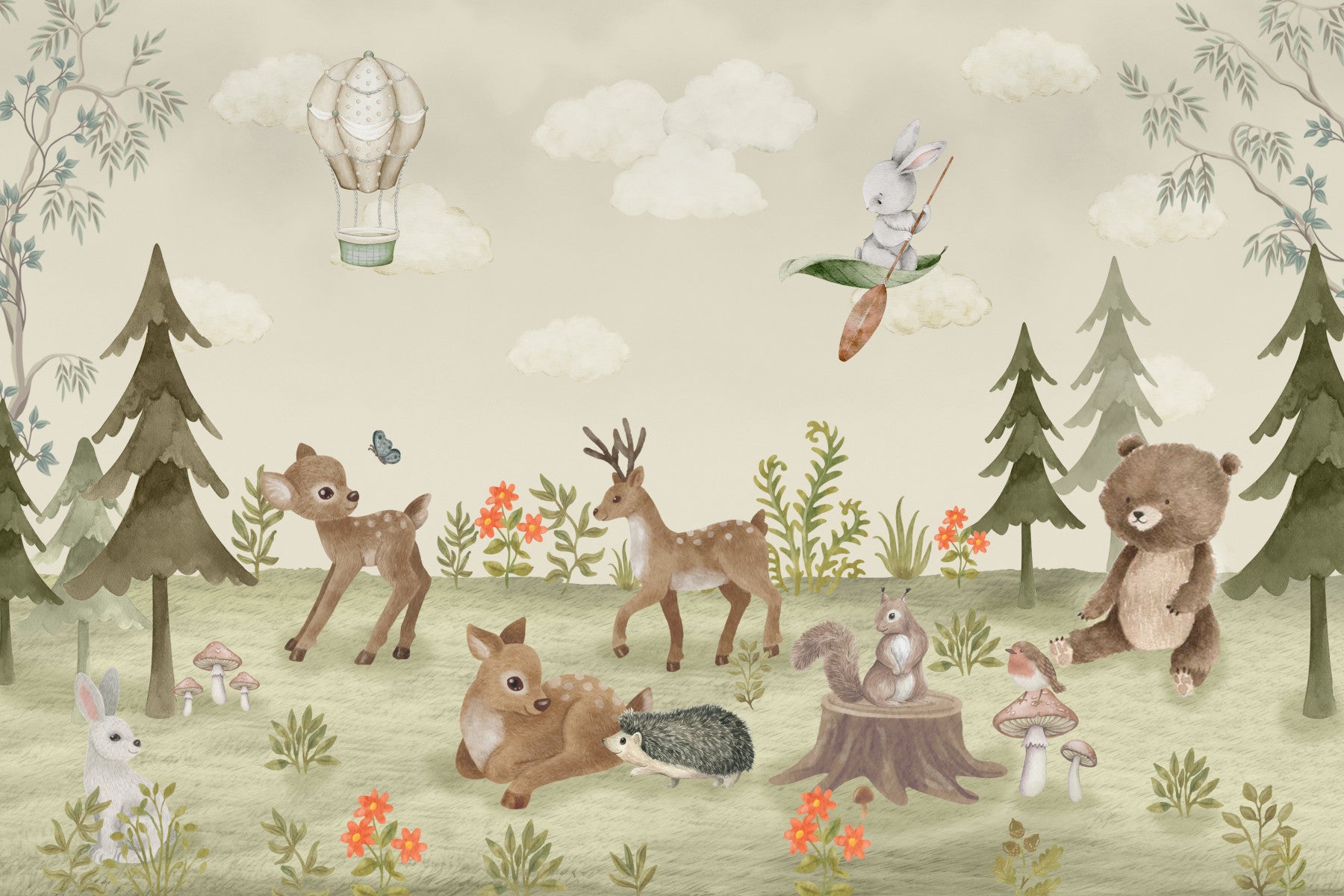 Forest Tales Wall Mural
