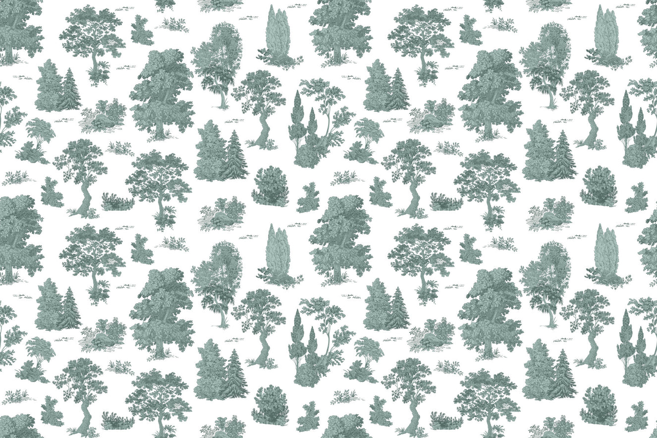 Verdant Grove Wall Mural