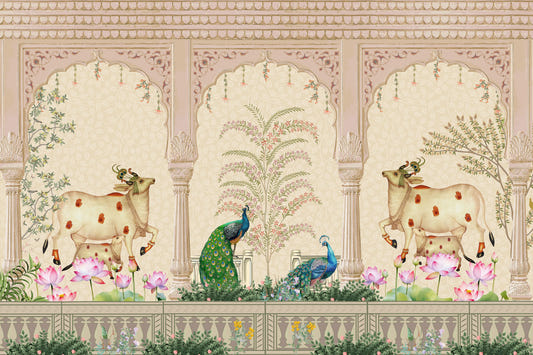 Shahi Aangan Wall Mural