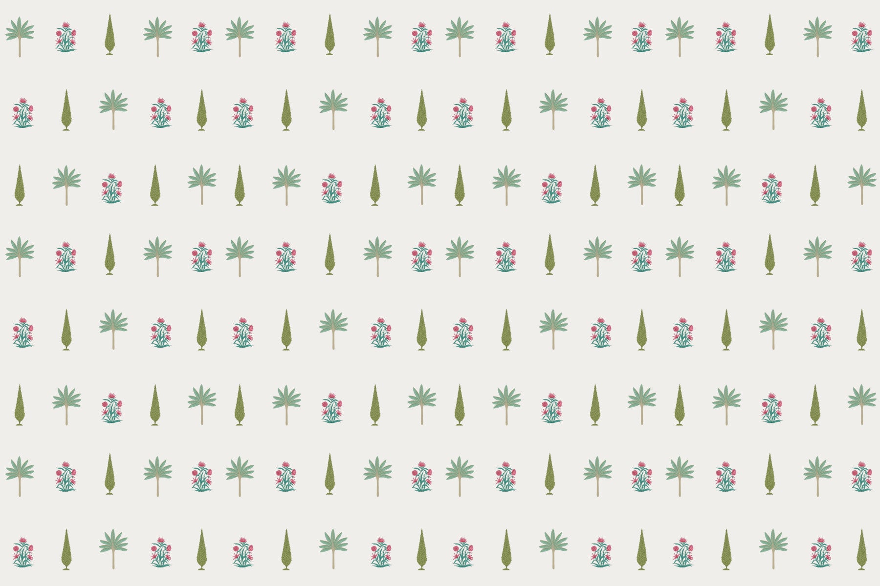 Jaipuri Pattern Wall Mural