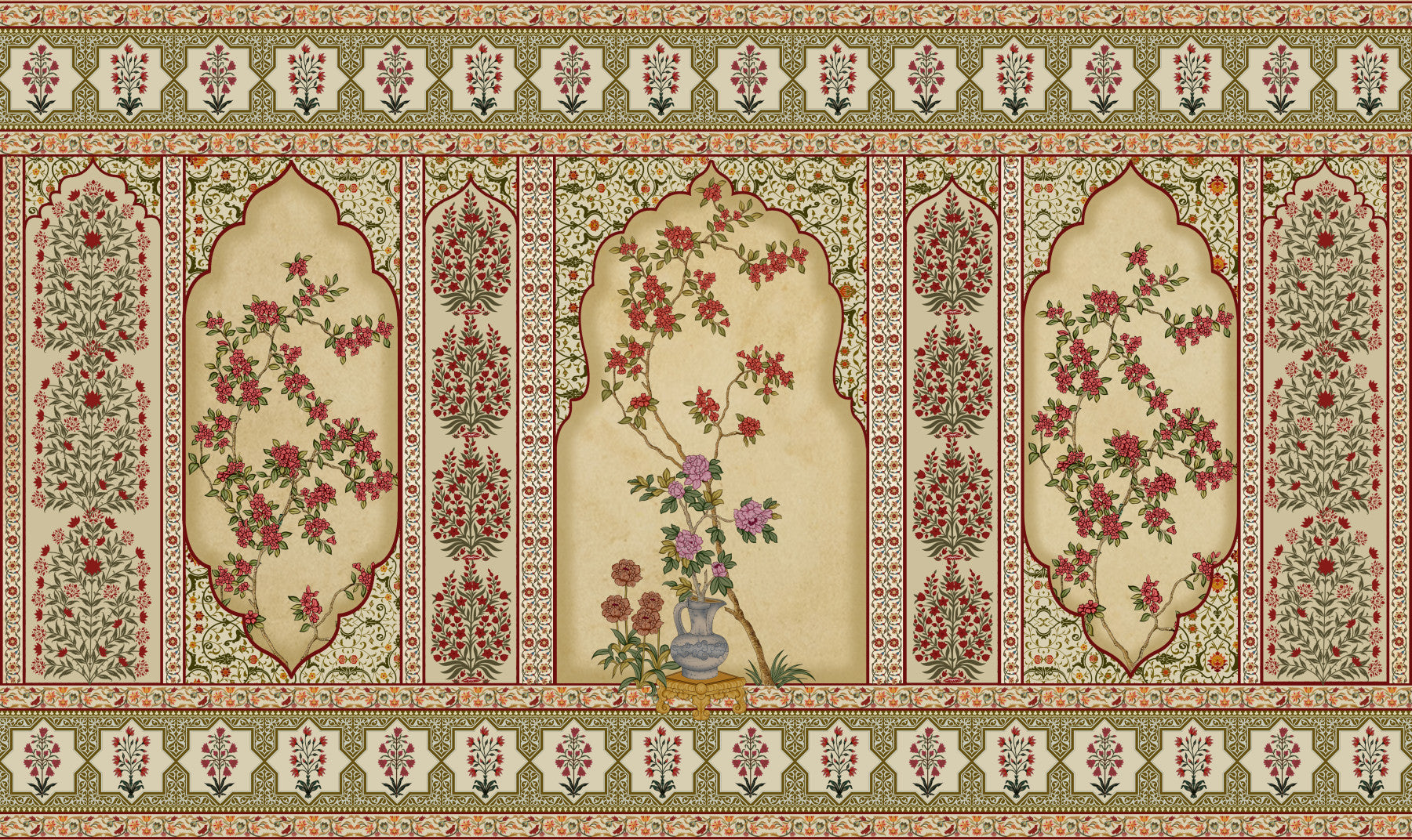 Madhuban Jharokha-e-Bagh Wallpaper Mural