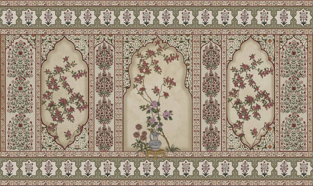 Jharokha-e-Virasat Wall Mural