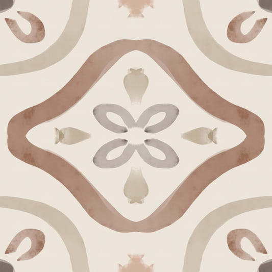 Classic Italian Decor Earthy Wallpaper⁠