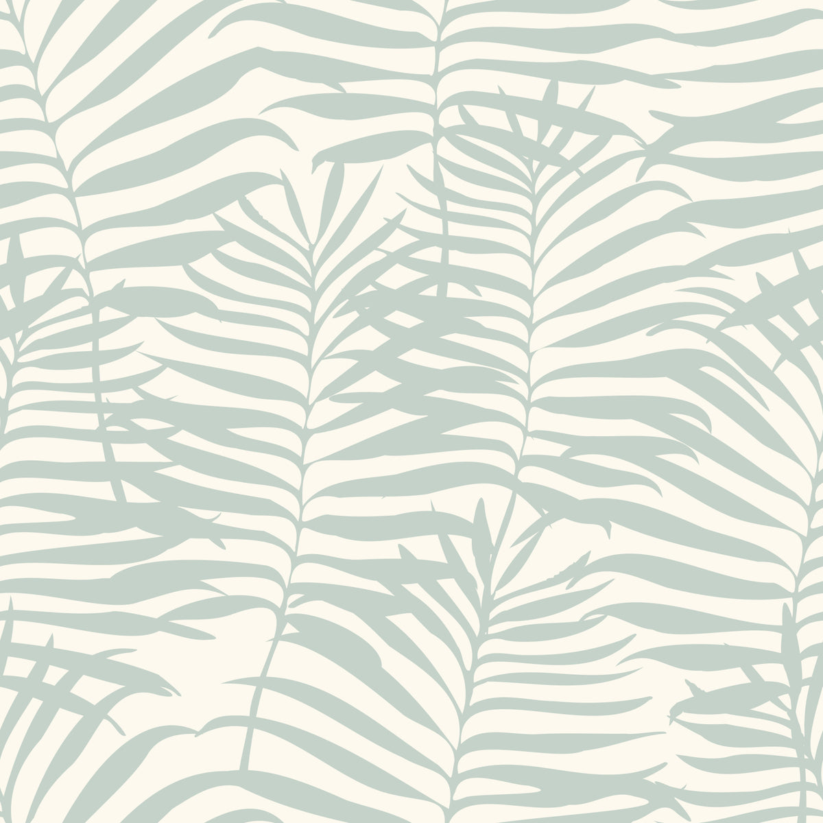 Palm Leaf Shapes Wallpaper⁠ in your room — zoomed