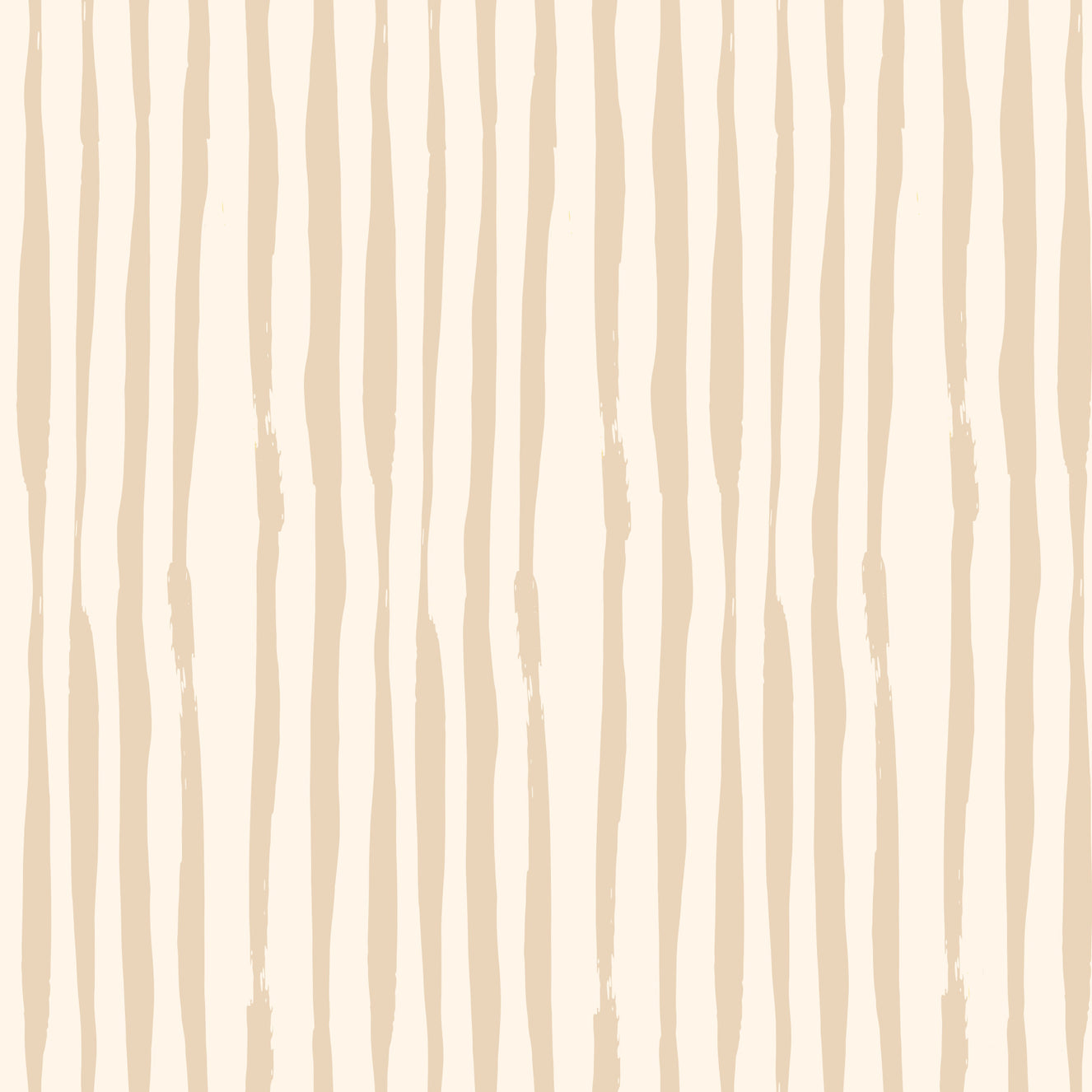 Painted Beige Stripes Wallpaper⁠