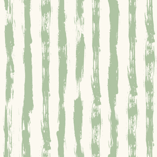 Sage Green Stripes Wallpaper⁠