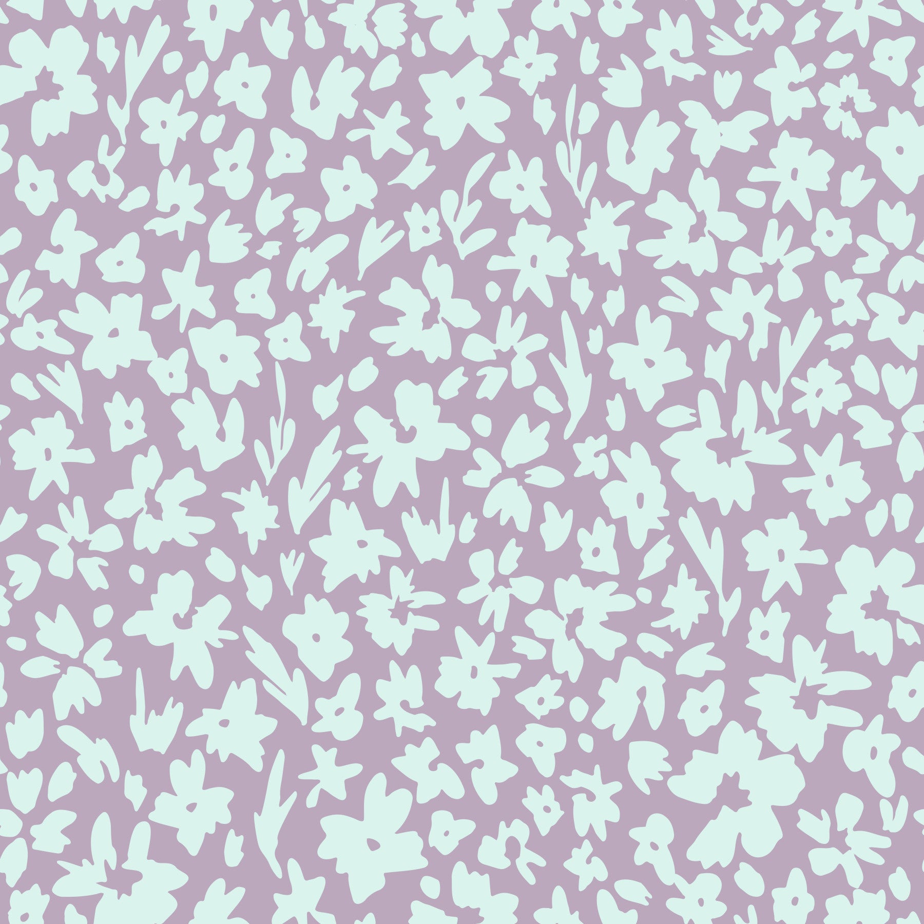 Sketched Flowers Wallpaper⁠