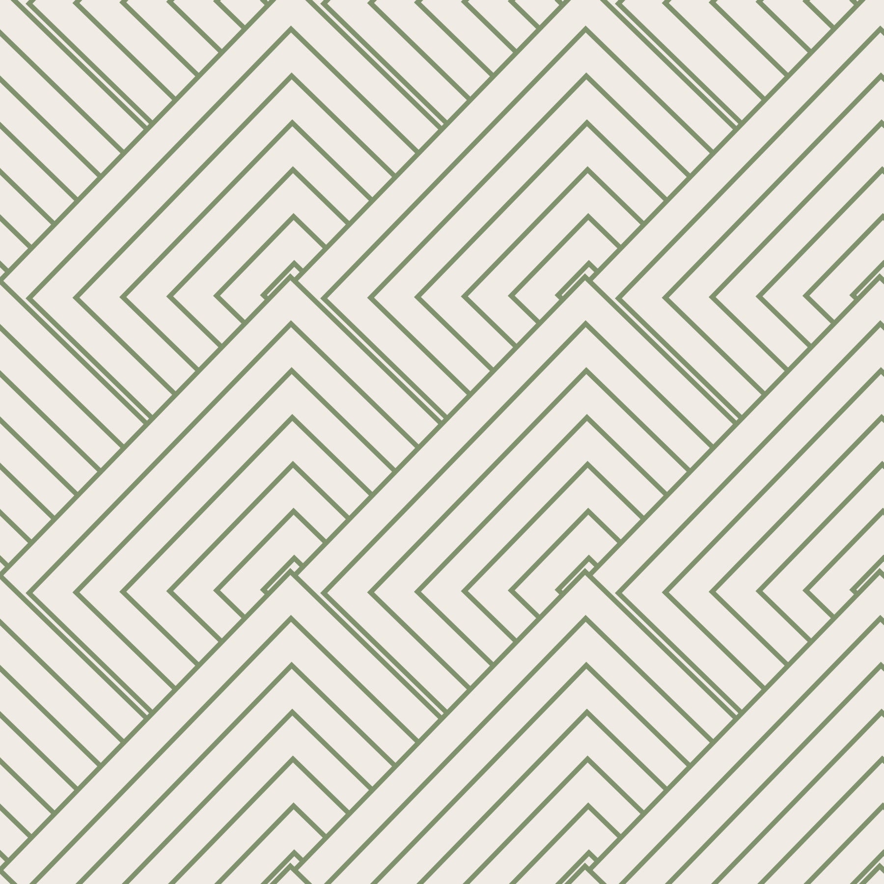 Olive Geometric Wallpaper⁠