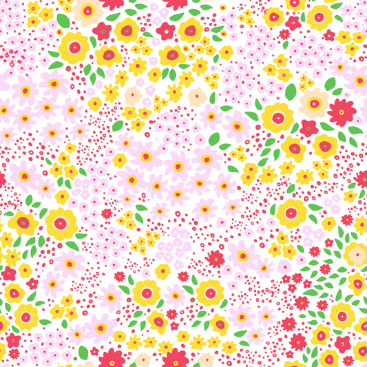 Vector Tiny Flowers Wallpaper⁠