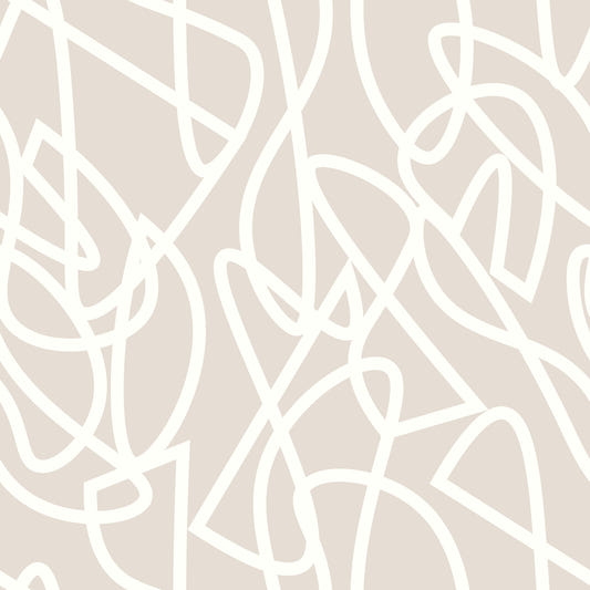 Subtle Outline Figures Wallpaper⁠